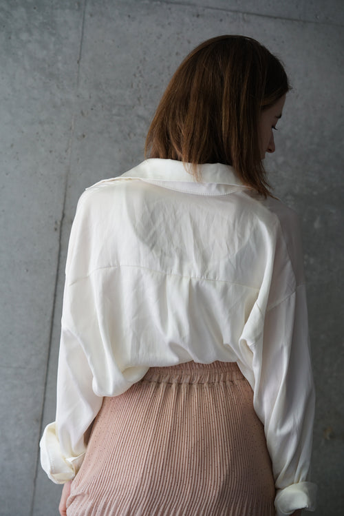 Design satin blouse