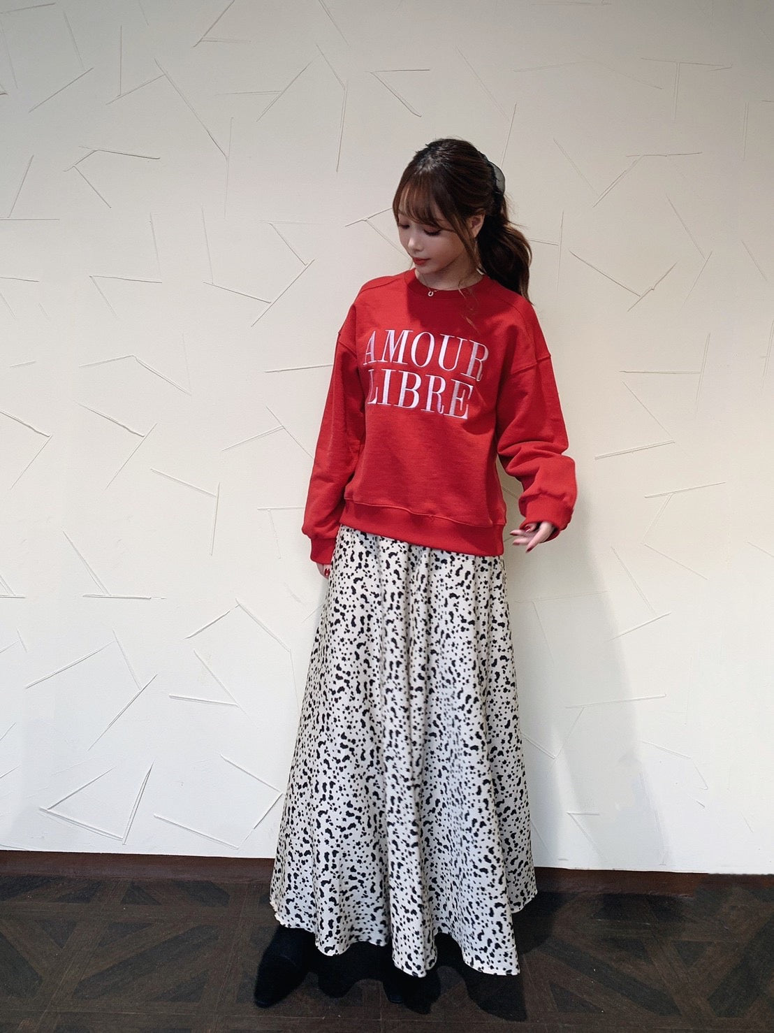 Dalmatian long skirt