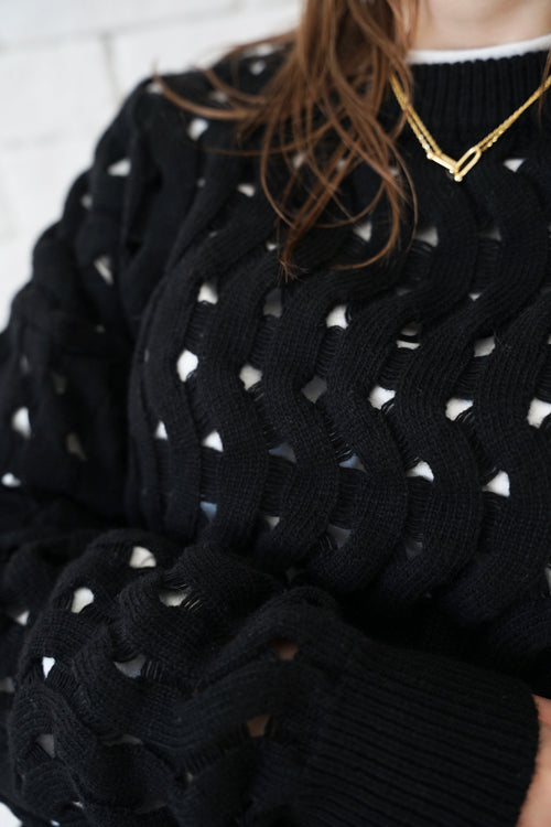 Crew neck knit