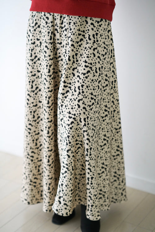 Dalmatian long skirt