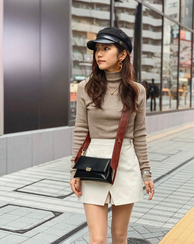 Hight waist short culotte pants