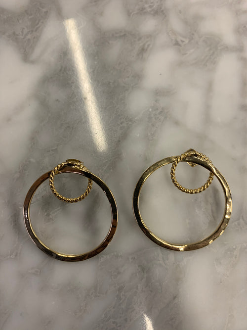 Gold Circle Pierce