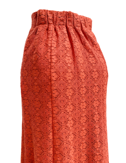 Scallop lace skirt
