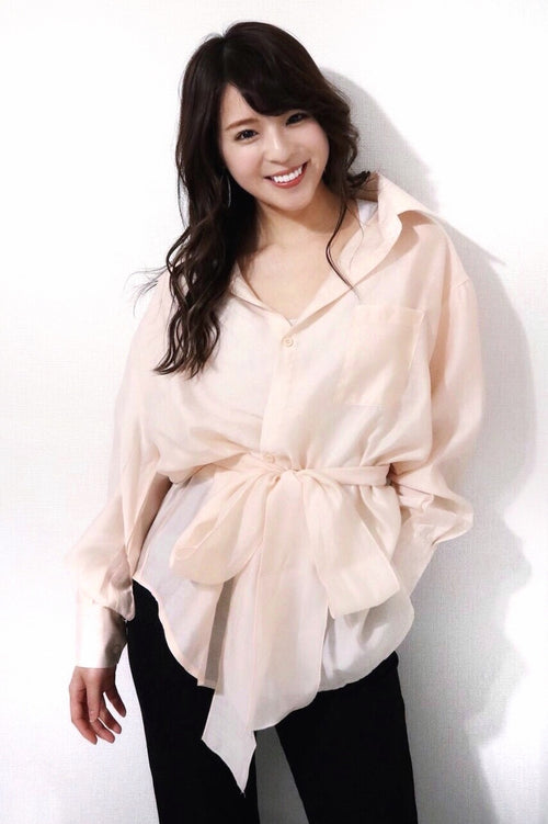 Sheer design blouse [SH-66]