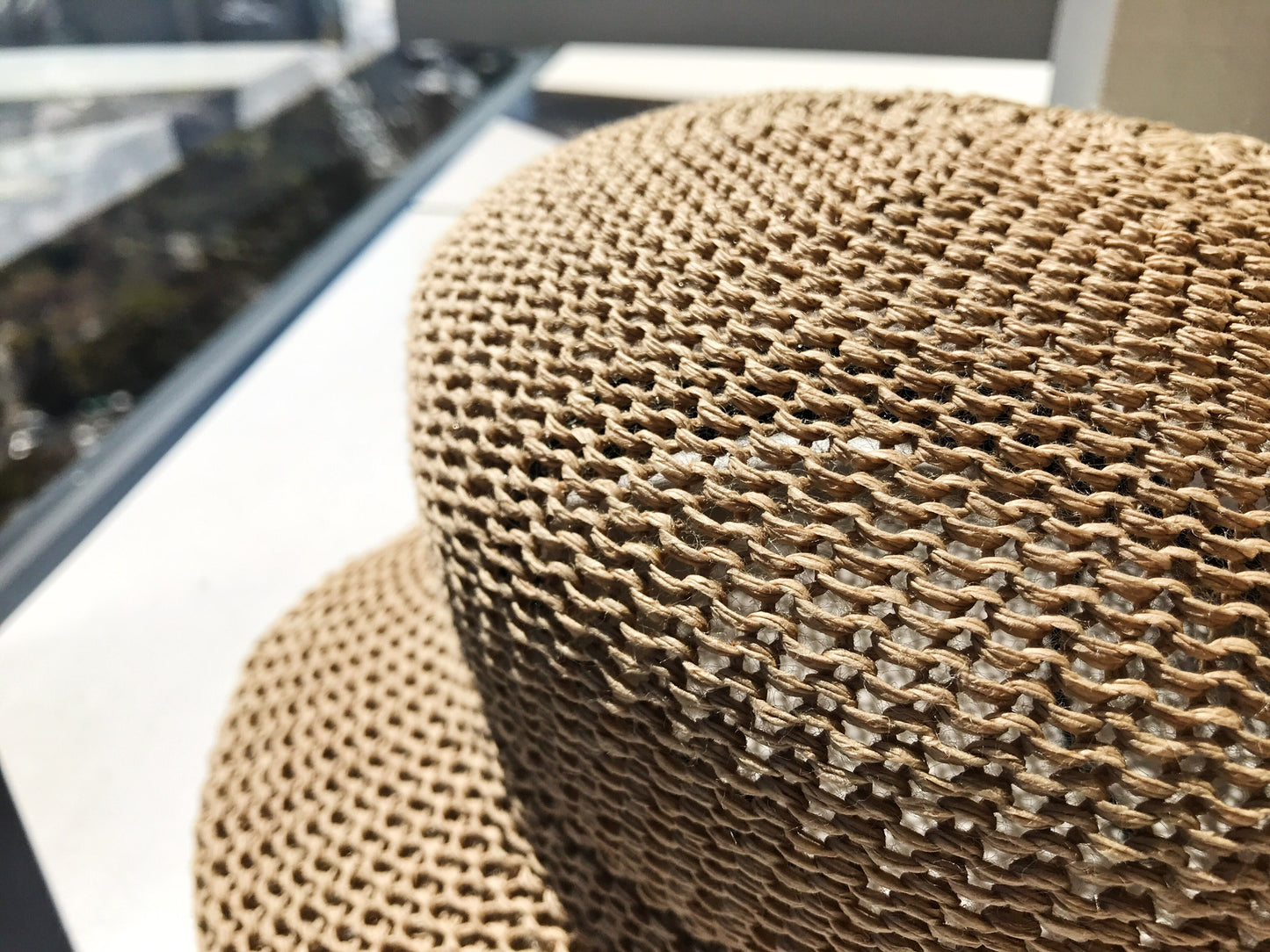 Straw casquette