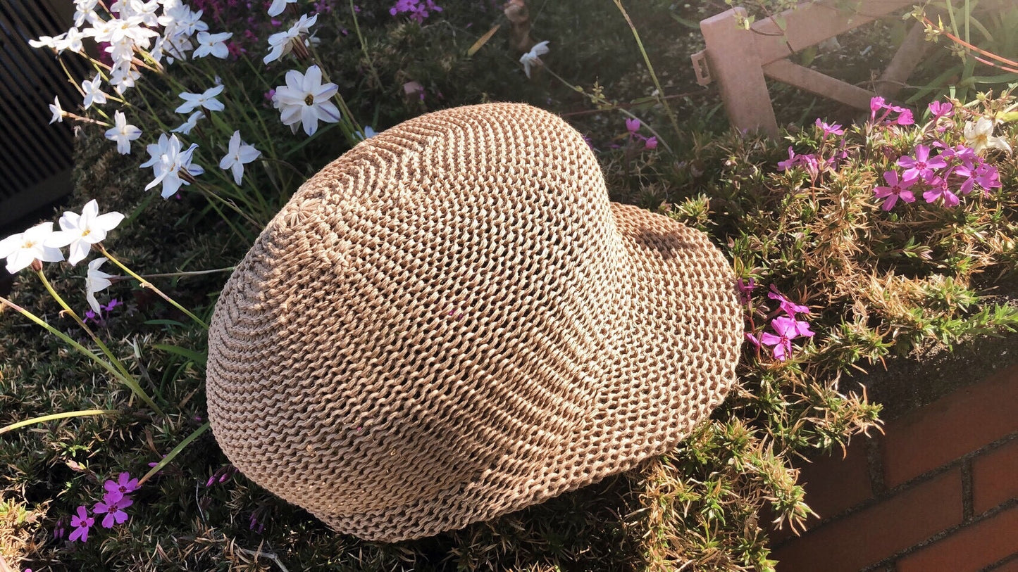 Straw casquette