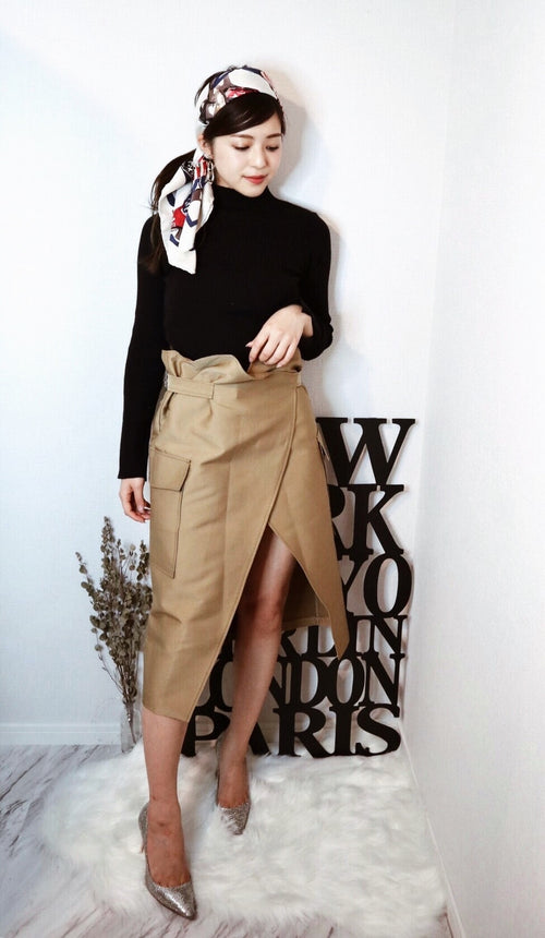 Wrap design skirt