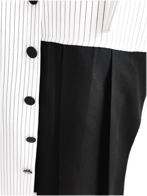 Docking wrap skirt [WHITE/NAVY]